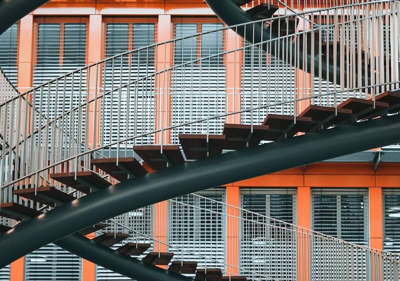 Metal railing material in Vancouver